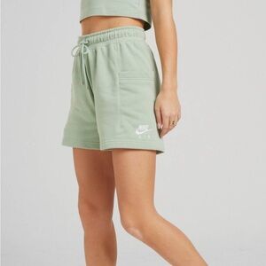 Nike Women's Mint Green Athletic Shorts